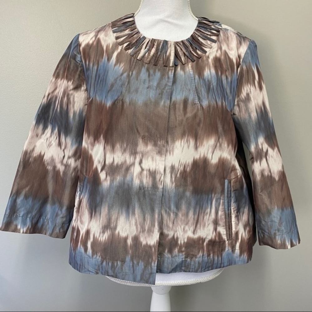 Chico’s Darya Silk Jacket Size 1